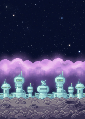 Galactic starfield theme